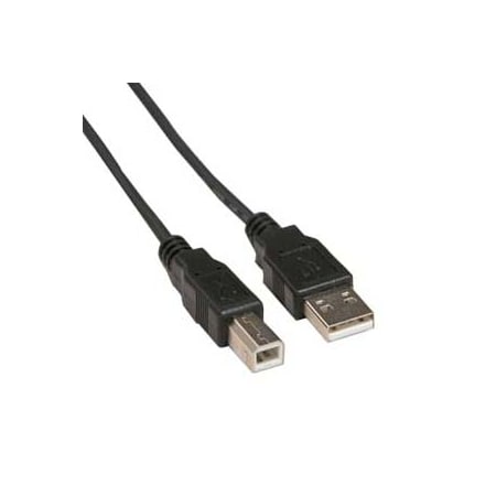 Bestlink Netware A-Male to B-Male USB2.0 Cable- 15ft- Black 150134BK